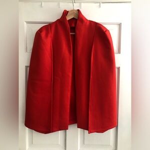 Vibrant Red Cape